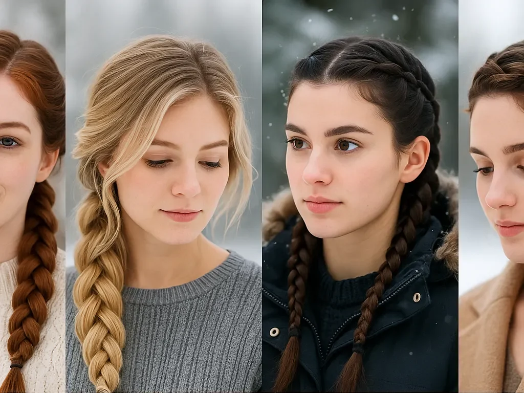 Winter Hair Braid Ideas