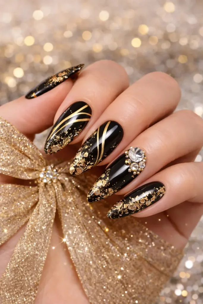 New Years Nails