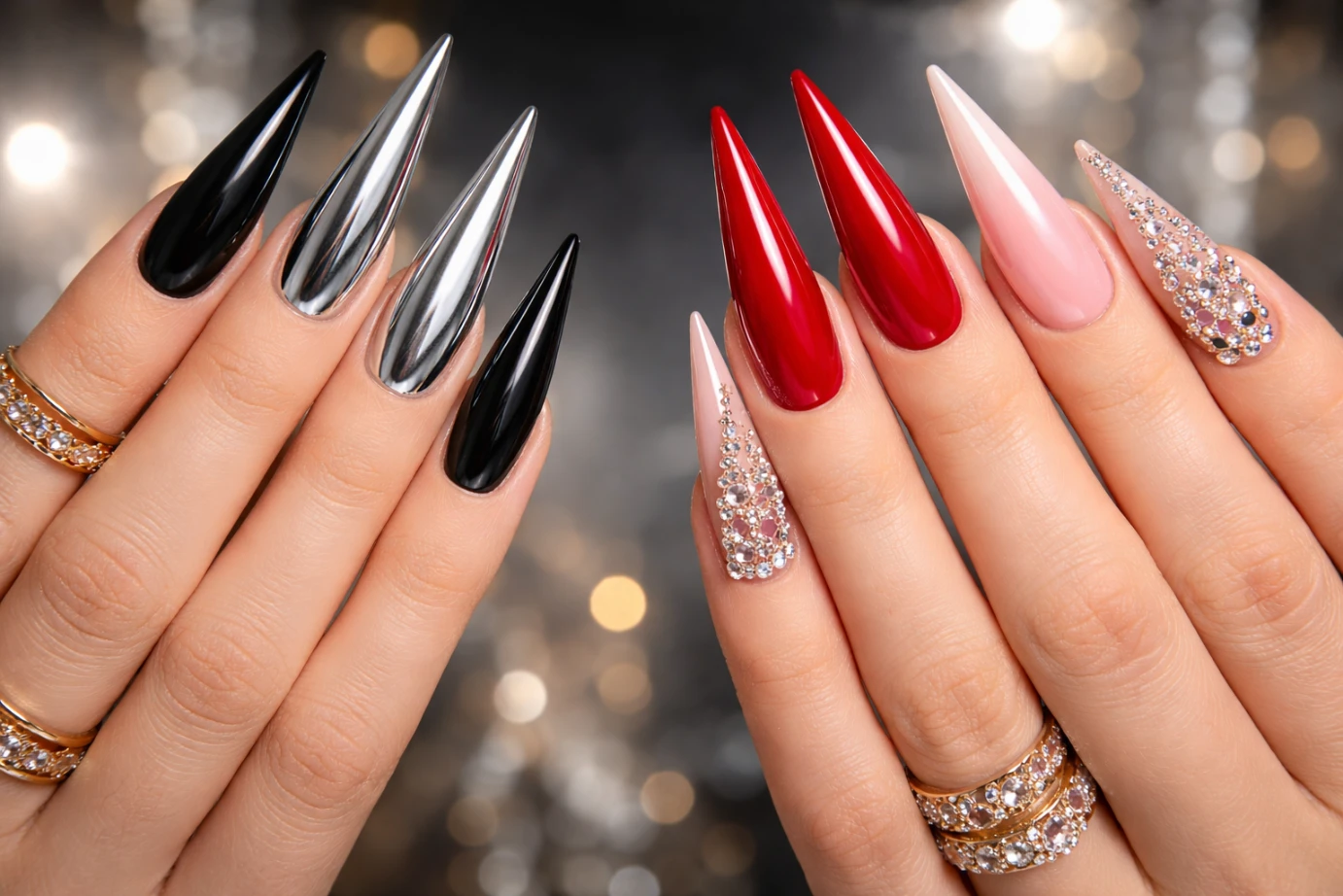 Stiletto Nail Ideas
