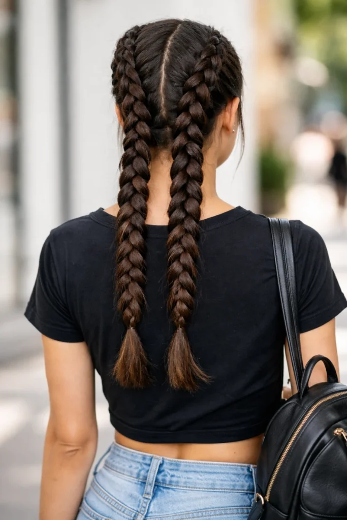 Dutch Braid Hairstyles