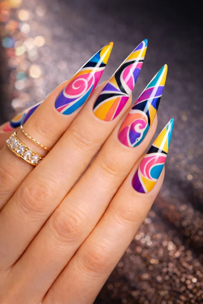 Stiletto Nail Ideas