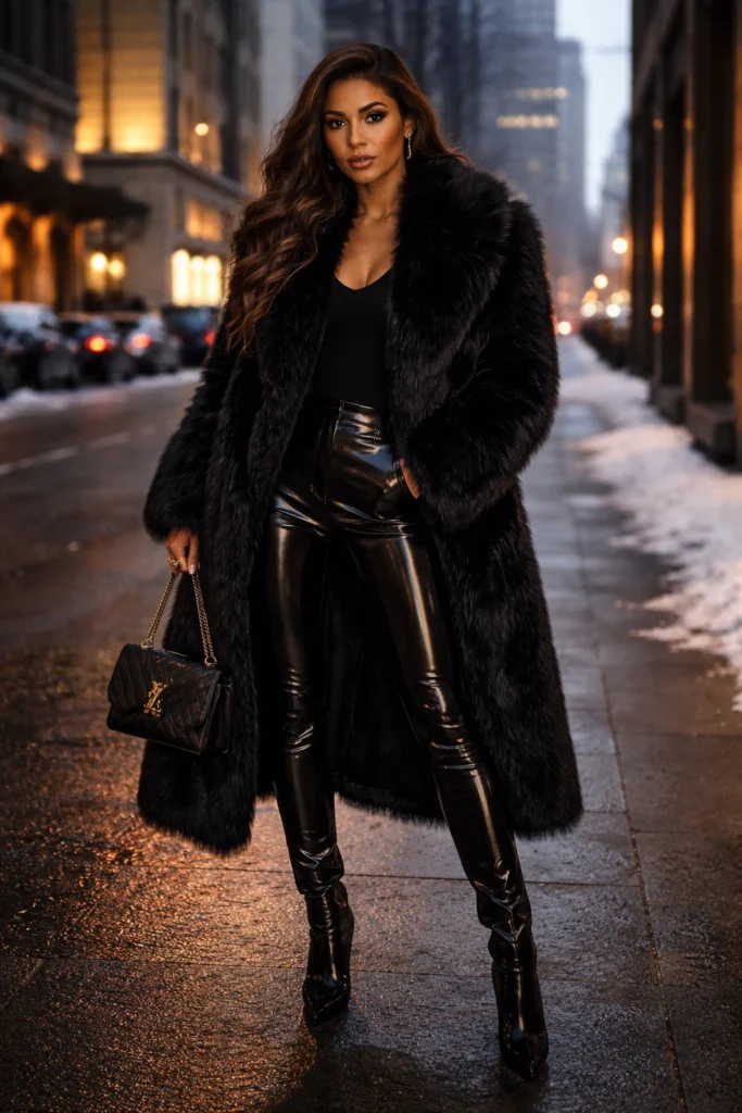 Stylish Cold Winter Looks for Baddies