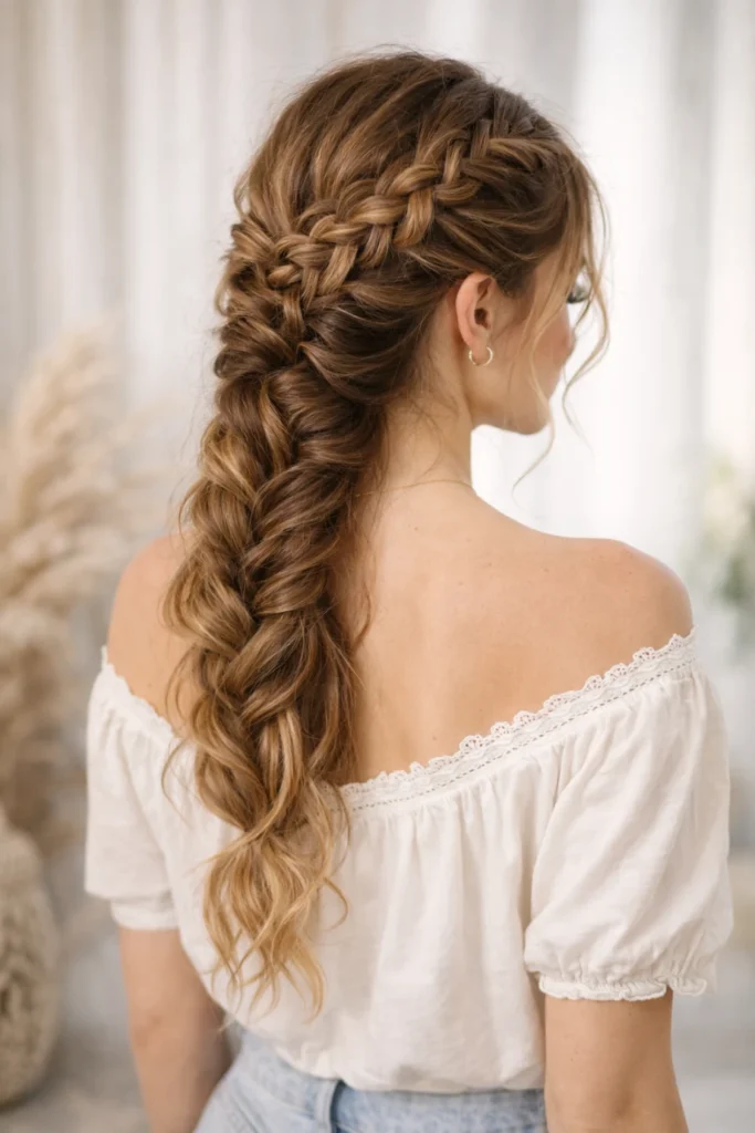 Dutch Braid Hairstyles